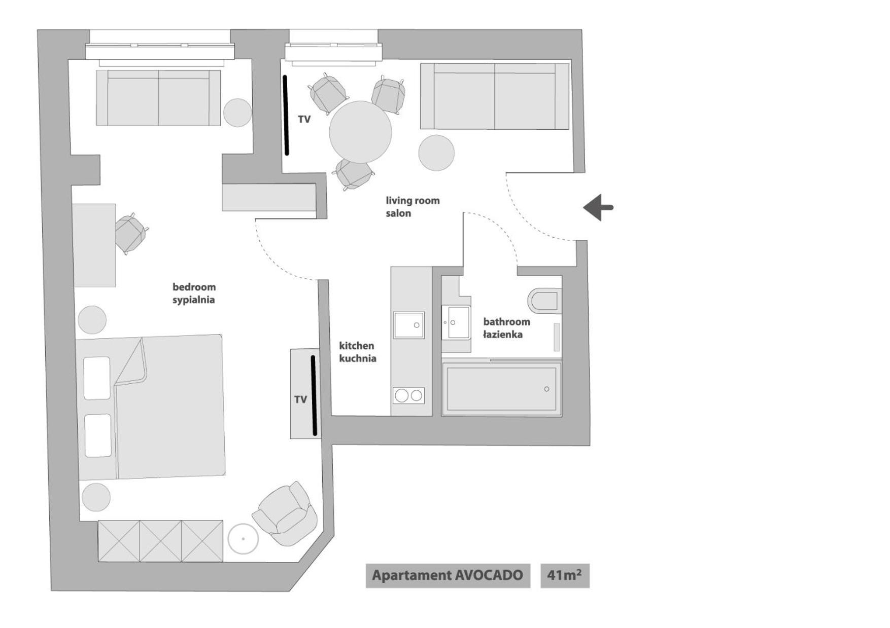 Sanhaus Apartments - Chopina 13 - Apartamenty W Centrum, 5 Minut Od Plazy I Deptaka Sopot Habitación foto